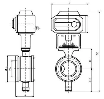 AC220V Ventilateur à bille de régulation électrique en acier inoxydable à faible débit 1