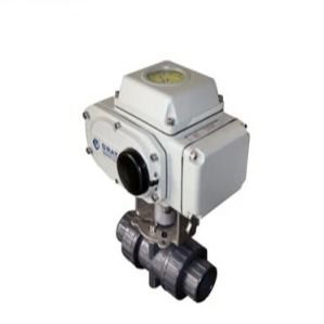 DN50 Ventilateur à bille électrique en UPVC AC220V Ventilateur à moteur électrique