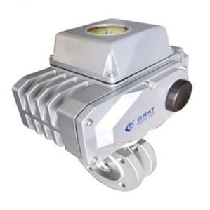 Valve à bille de régulation électrique à petit débit en acier inoxydable