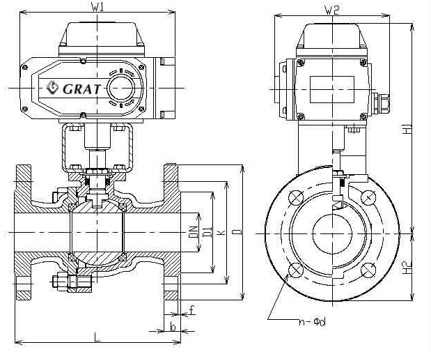 Ventilateur à bille automatique à raccordement de bride en acier au carbone ANSI600lb 1