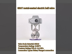 Les environnements difficiles exigent des vannes plus robustes - Le robinet à boisseau sphérique électrique à siège métallique GRAT