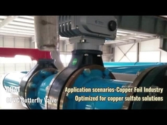 Vannes papillon GRAT Electric CPVC